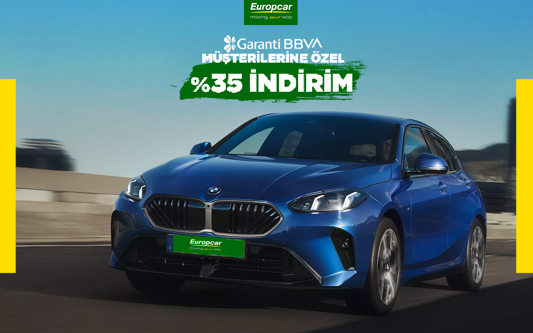 www.europcar.com.tr ‘de %35 indirim!